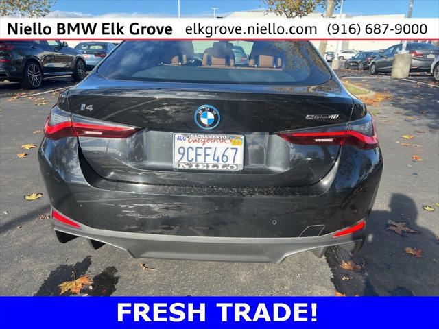 used 2022 BMW i4 Gran Coupe car, priced at $36,996