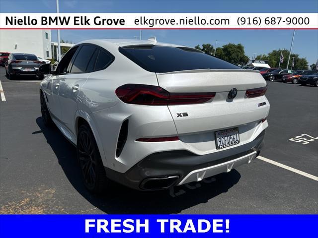 used 2022 BMW X6 car, priced at $58,998