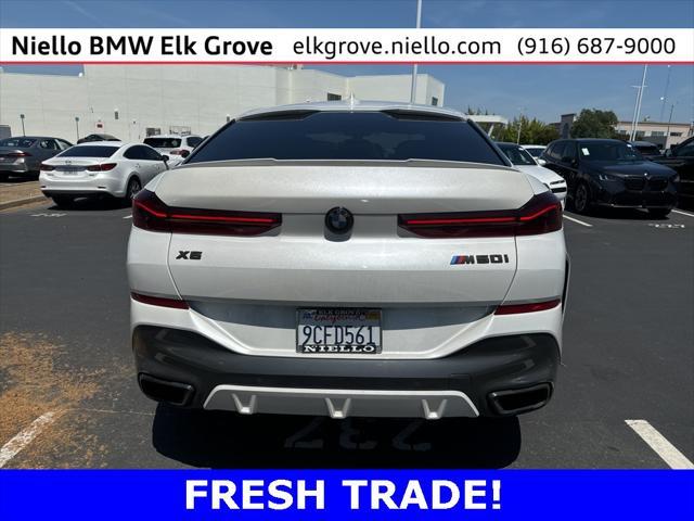 used 2022 BMW X6 car, priced at $58,998