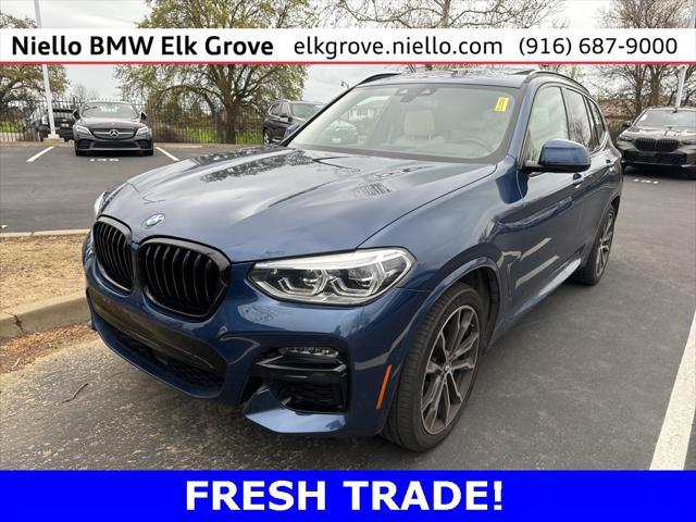 used 2021 BMW X3 car, priced at $36,321