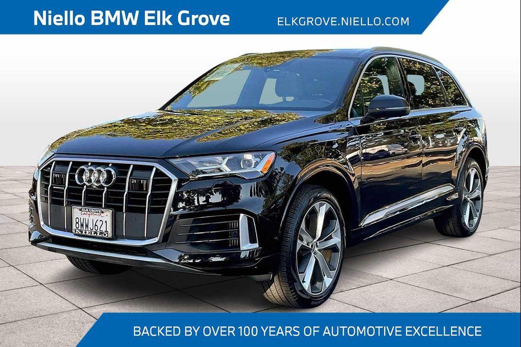 used 2021 Audi Q7 car, priced at $31,991