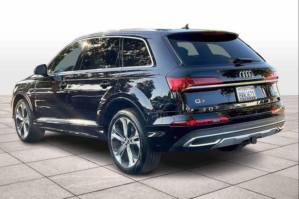 used 2021 Audi Q7 car, priced at $31,991