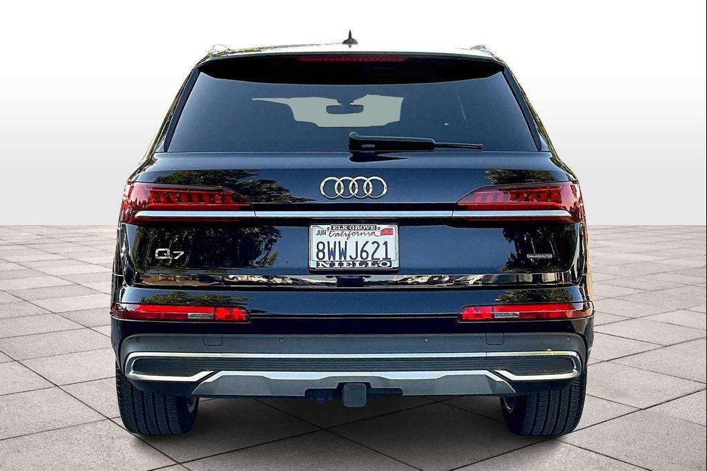 used 2021 Audi Q7 car, priced at $31,991