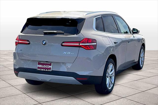 new 2025 BMW X3 car, priced at $55,660
