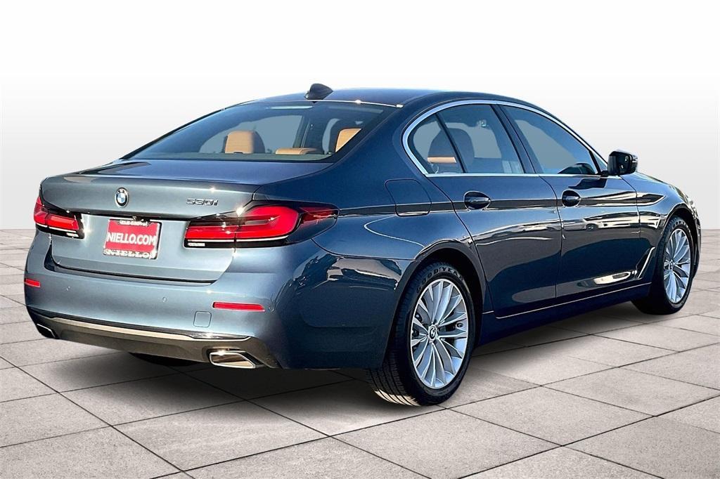 used 2023 BMW 530 car, priced at $48,298