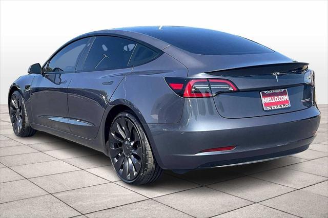 used 2023 Tesla Model 3 car, priced at $31,691