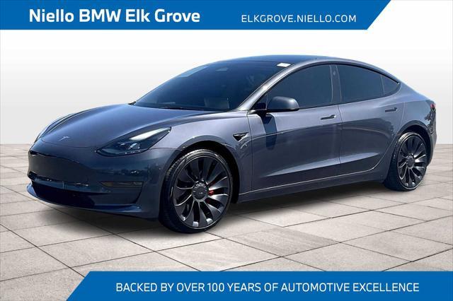 used 2023 Tesla Model 3 car, priced at $31,691