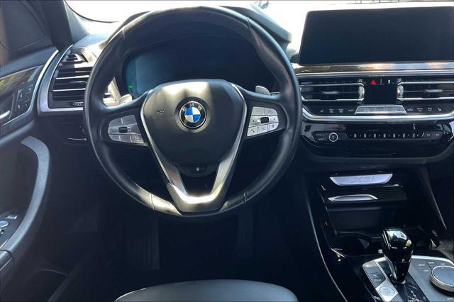 used 2022 BMW X3 car, priced at $33,995