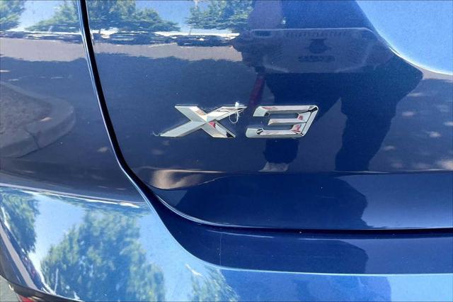 used 2022 BMW X3 car, priced at $33,995