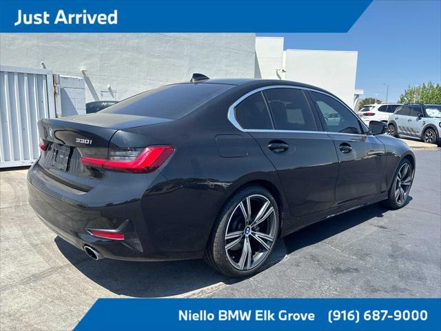 used 2021 BMW 330 car, priced at $27,822