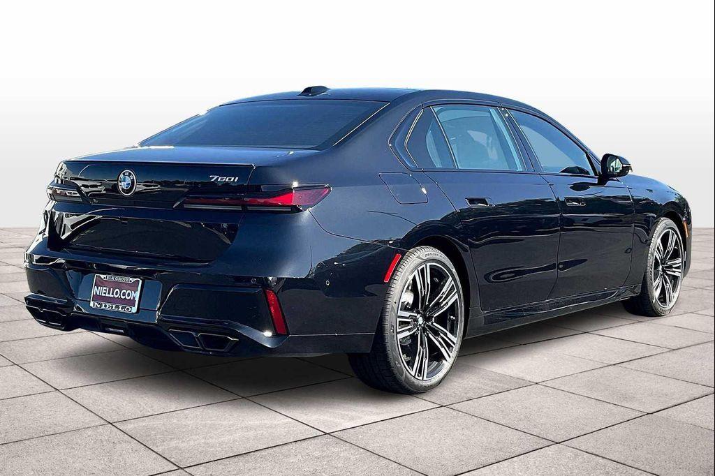 new 2025 BMW 760 car, priced at $129,625