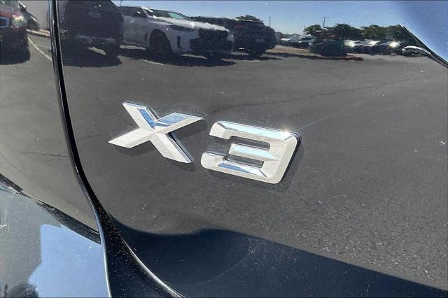 used 2022 BMW X3 car, priced at $37,997