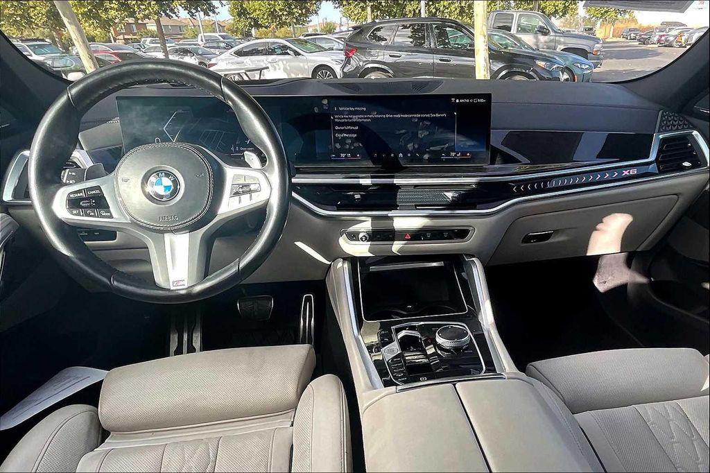 used 2024 BMW X6 car, priced at $62,992
