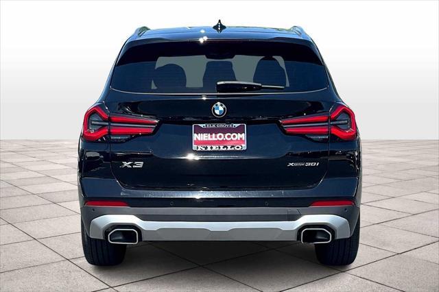 used 2023 BMW X3 car, priced at $34,994