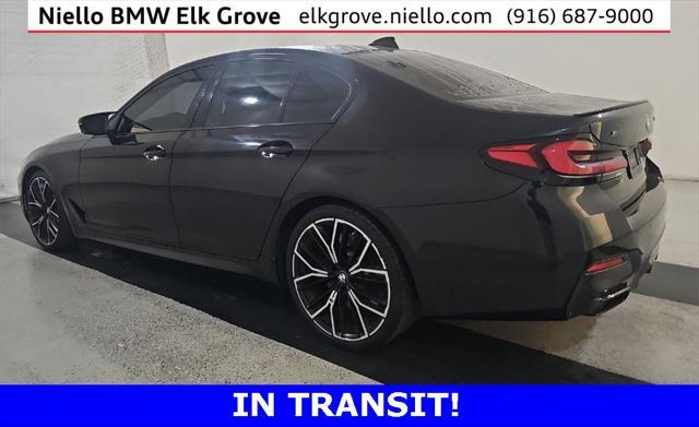 used 2021 BMW M550 car, priced at $53,523