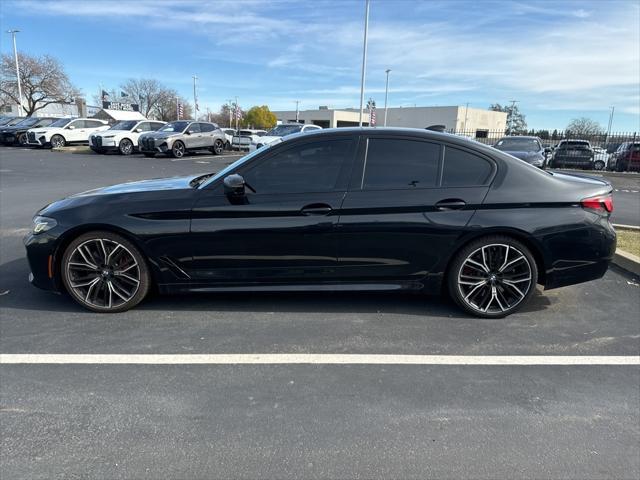 used 2021 BMW M550 car, priced at $53,523