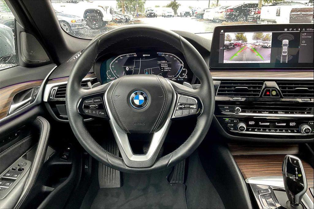 used 2023 BMW 530e car, priced at $39,799