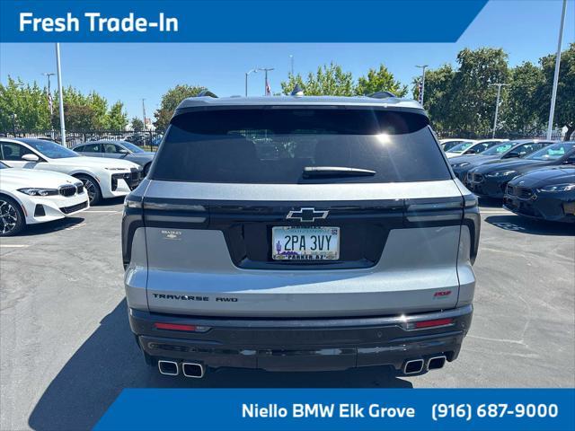 used 2024 Chevrolet Traverse car, priced at $54,394