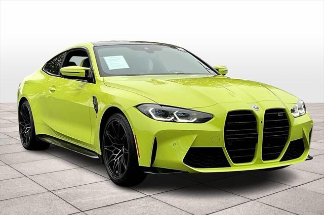 used 2024 BMW M4 car, priced at $87,697