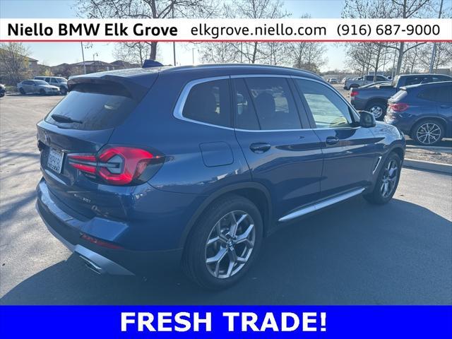 used 2022 BMW X3 car, priced at $35,995