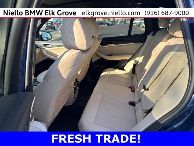 used 2022 BMW X3 car, priced at $35,995