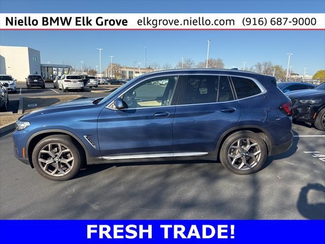 used 2022 BMW X3 car, priced at $35,995