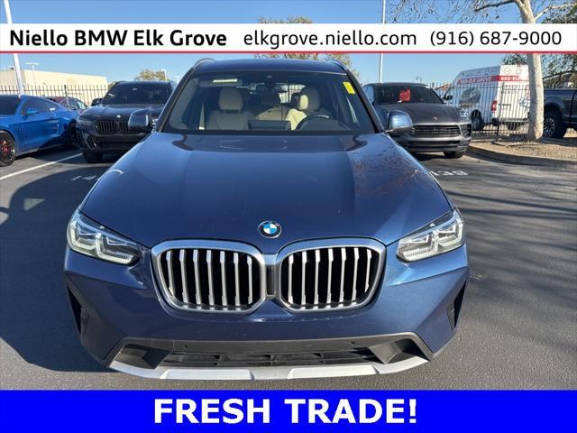 used 2022 BMW X3 car, priced at $35,995