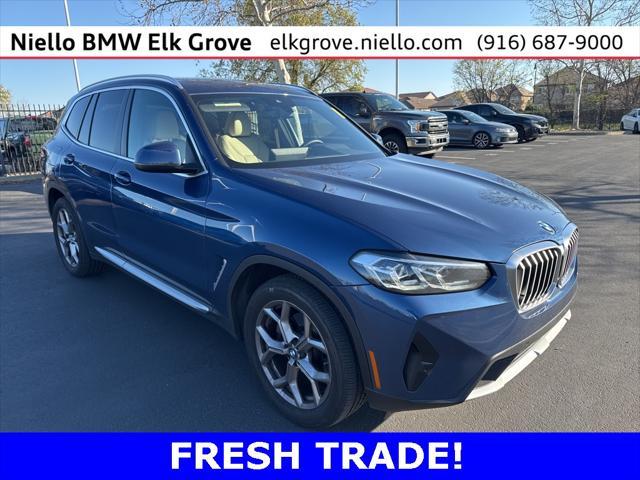 used 2022 BMW X3 car, priced at $35,995