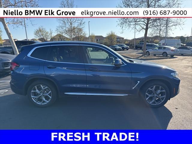 used 2022 BMW X3 car, priced at $35,995