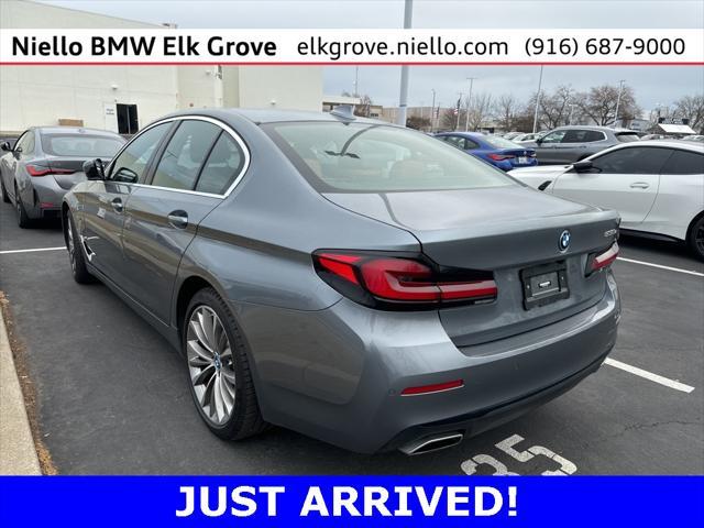 used 2022 BMW 530e car, priced at $39,693