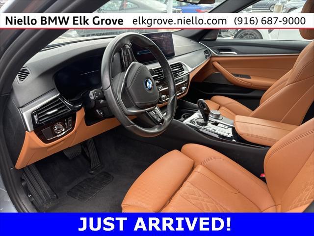 used 2022 BMW 530e car, priced at $39,693