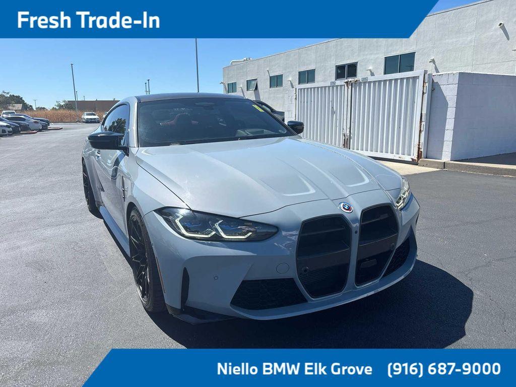 used 2023 BMW M4 car, priced at $75,596