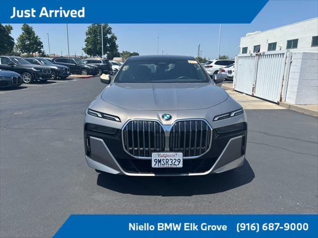 used 2024 BMW 740 car, priced at $79,493