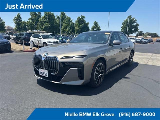 used 2024 BMW 740 car, priced at $79,493