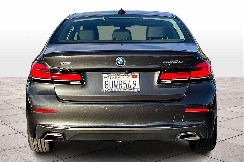 used 2022 BMW 530e car, priced at $34,694