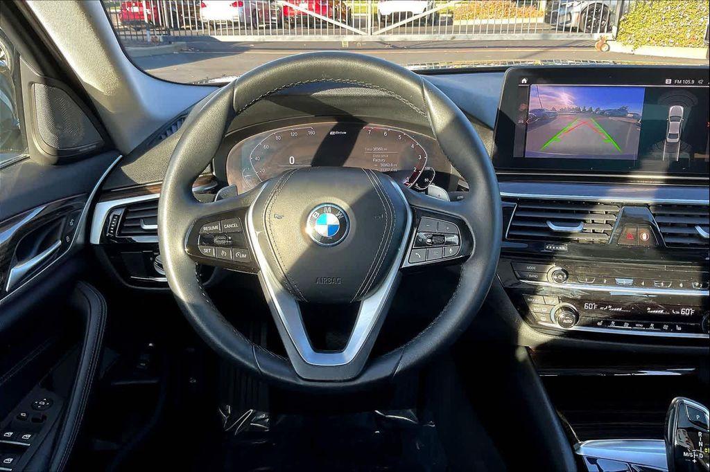used 2022 BMW 530e car, priced at $34,694