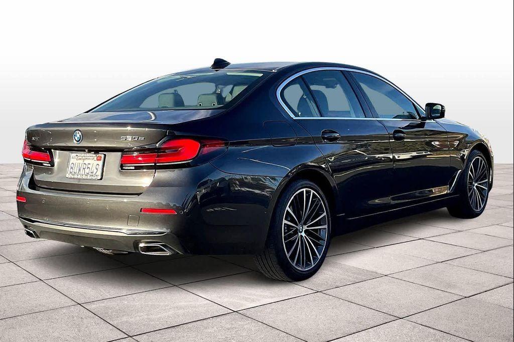 used 2022 BMW 530e car, priced at $34,694
