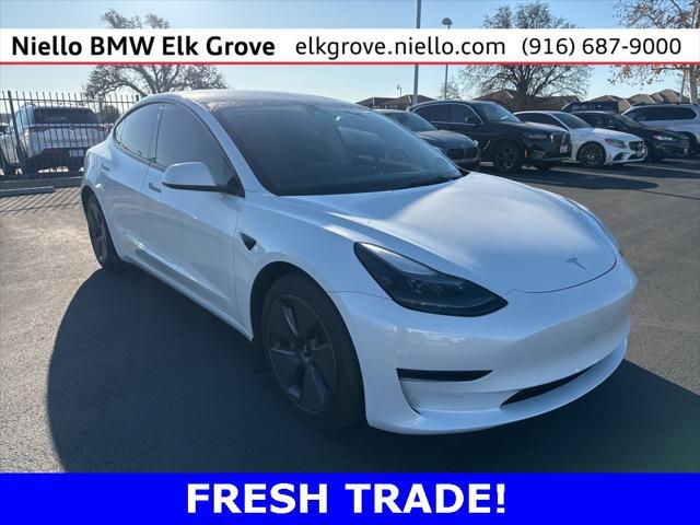 used 2023 Tesla Model 3 car, priced at $28,484