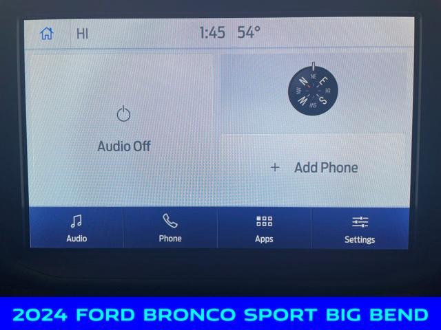 new 2024 Ford Bronco Sport car, priced at $30,500