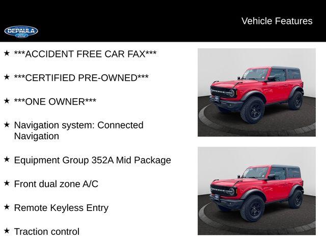 used 2021 Ford Bronco car, priced at $47,900