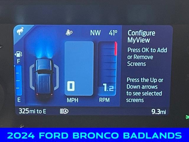 new 2024 Ford Bronco car, priced at $52,500
