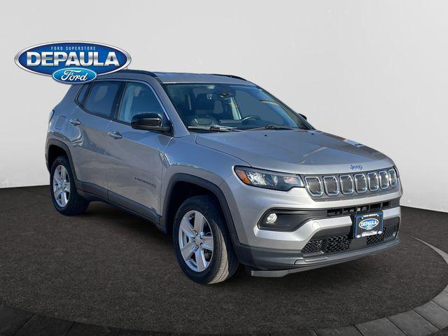 used 2022 Jeep Compass car, priced at $21,950