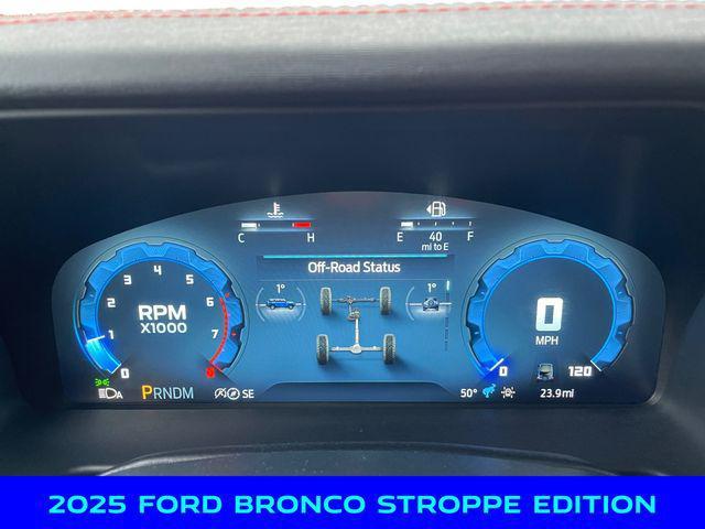 new 2025 Ford Bronco car, priced at $75,250