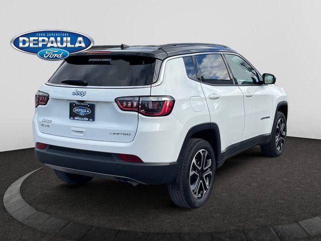 used 2022 Jeep Compass car, priced at $23,950