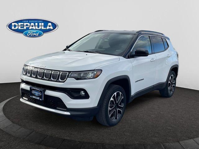 used 2022 Jeep Compass car, priced at $23,950