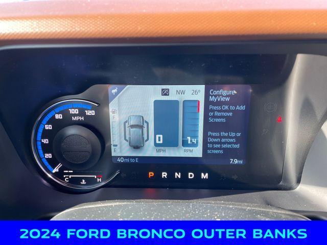 new 2024 Ford Bronco car, priced at $50,750