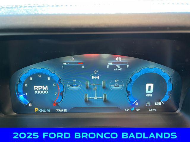 new 2025 Ford Bronco car, priced at $55,750