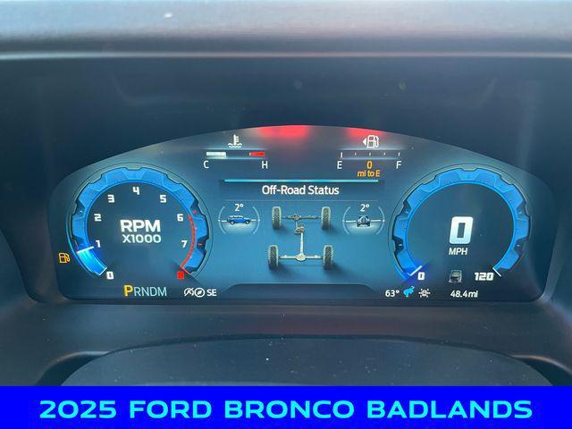 new 2025 Ford Bronco car, priced at $61,250