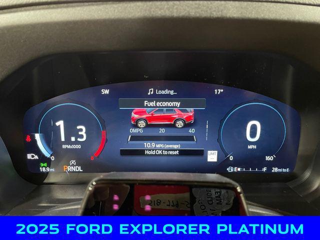 new 2025 Ford Explorer car, priced at $50,750