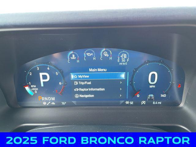 new 2025 Ford Bronco car, priced at $86,250
